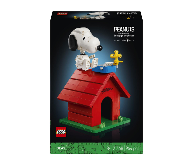 LEGO IDEAS 21368 Fistaszki: Buda Snoopy’Ego - 1529723 - zdjęcie